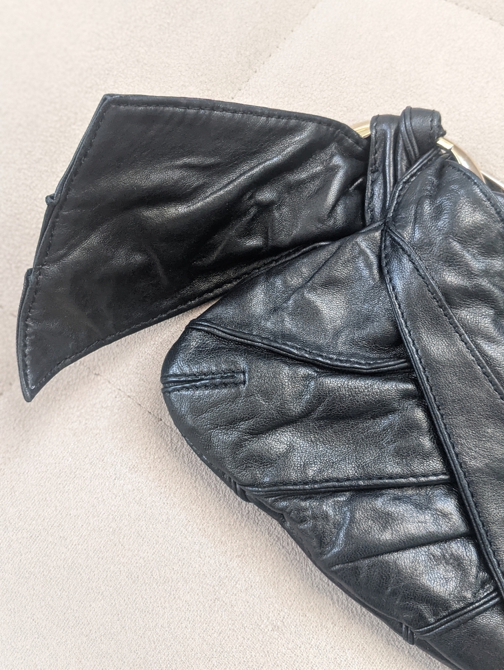 VINTAGE KOOBA Leather Cluch - Picture 7 of 8